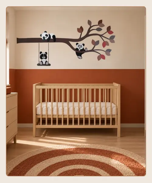 Terracotta pandatak behangsticker 150 cm